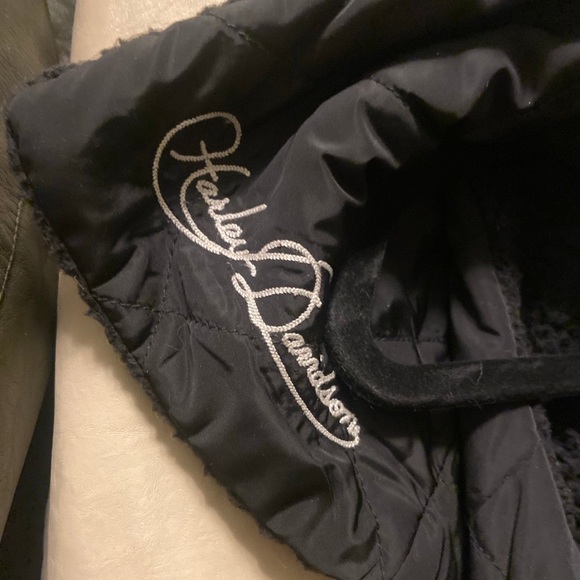 Harley-Davidson Black Quilted Jacket - Picture 4 of 5